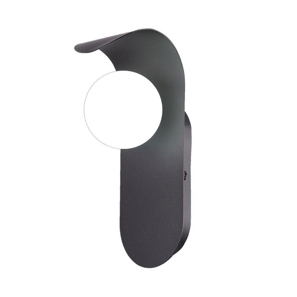 V-TAC Applique da Parete con Attacco G9 in Metallo e Vetro, Colore Nero IP20 V-TAC Applique da Parete con Attacco G9 in Metallo e Vetro, Colore Nero IP20